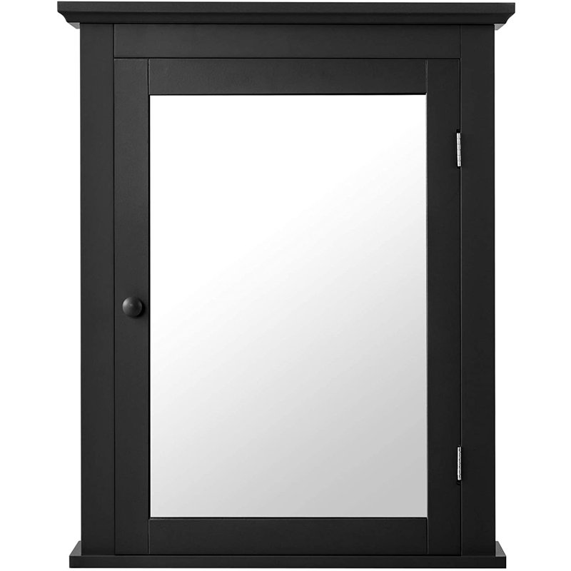 Winston Porter Jedinko 22'' W 27'' H Surface Framed Medicine with Mirror and 1